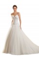 Blanc Princesse Tulle Dentelle Robes de mariée à Bas Prix