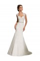 Blanc Sirène Tulle Dentelle Robes de mariée à Bas Prix