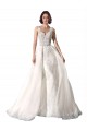 Blanc Sirène Tulle Dentelle Robes de mariée à Bas Prix