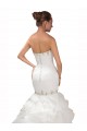 Blanc Sirène Tulle Robes de mariée à Bas Prix