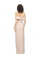 Sirène Épaule Dénudée Crêpe Stretch Longue Formelles Robes demoiselle d'honneur / Robes de soirée / Robes de bal à Bas Prix