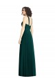 Evergreen Trapèze Licou Mousseline Longue Robes demoiselle d'honneur à Bas Prix