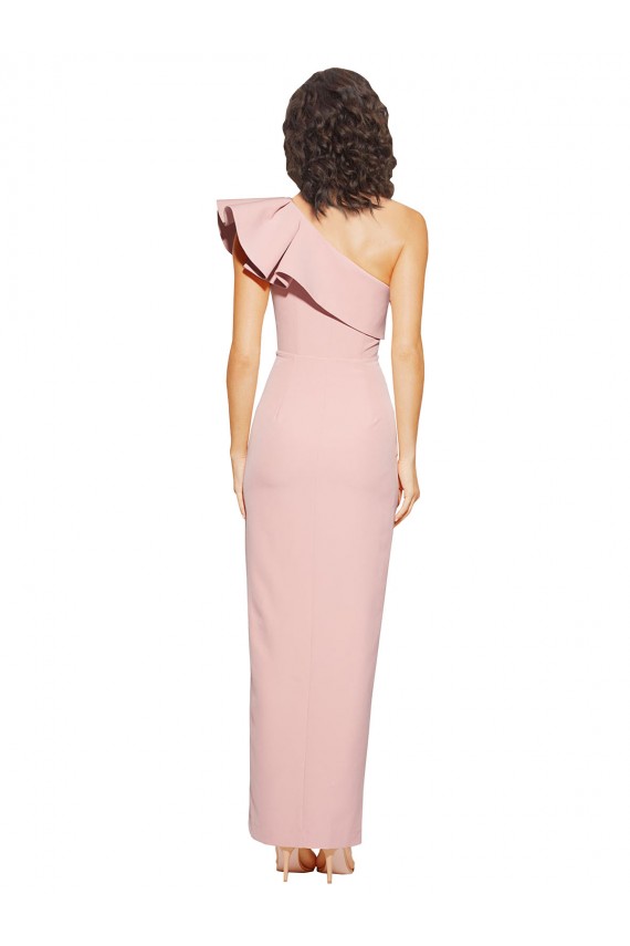 Fourreau Crêpe Stretch Longue Formelles Robes demoiselle d'honneur / Robes de soirée / Robes de bal à Bas Prix