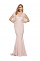 Fourreau Crêpe Stretch Tulle Longue Formelles Robes demoiselle d'honneur / Robes de soirée / Robes de bal à Bas Prix