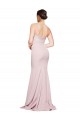 Fourreau Sans bretelle Balayage train Crêpe Stretch Longue Formelles Robes demoiselle d'honneur / Robes de soirée / Robes de bal à Bas Prix