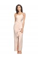 Fourreau Sans bretelle Crêpe Stretch Longue Robes demoiselle d'honneur / Robes de bal à Bas Prix