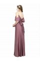 Fourreau Épaule Dénudée Satiné Soyeux Longue Formelles Robes demoiselle d'honneur / Robes de soirée / Robes de bal à Bas Prix
