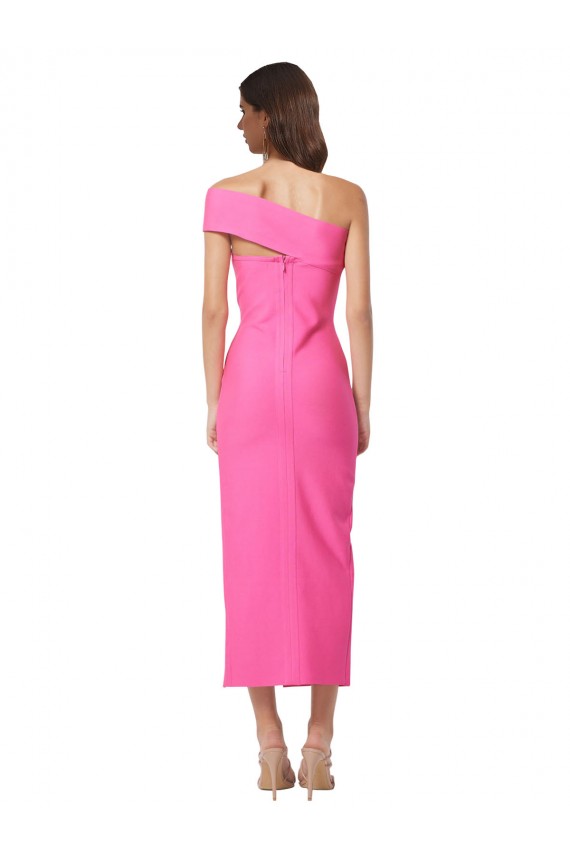 Fourreau midi Crêpe Stretch Longue Formelles Robes demoiselle d'honneur / Robes de soirée / Robes de cocktail à Bas Prix