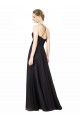 Gris ardoise Trapèze Tulle Dentelle Longue Robes demoiselle d'honneur à Bas Prix