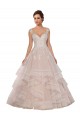 Ivoire & Champagne Princesse Tulle Dentelle Robes de mariée à Bas Prix