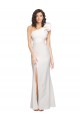 Ivoire Fourreau Crêpe Stretch Longue Formelles Robes demoiselle d'honneur / Robes de soirée / Robes de bal à Bas Prix