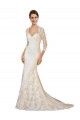 Ivoire Fourreau Dentelle Robes de mariée à Bas Prix