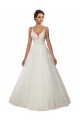 Ivoire Princesse Bretelles spaghetti Tulle Dentelle Boho Robes de mariée à Bas Prix