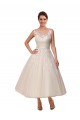 Ivoire Princesse Illusion Tulle Dentelle Robes de mariée à Bas Prix