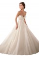 Ivoire Princesse Satiné Tulle Dentelle Robes de mariée à Bas Prix