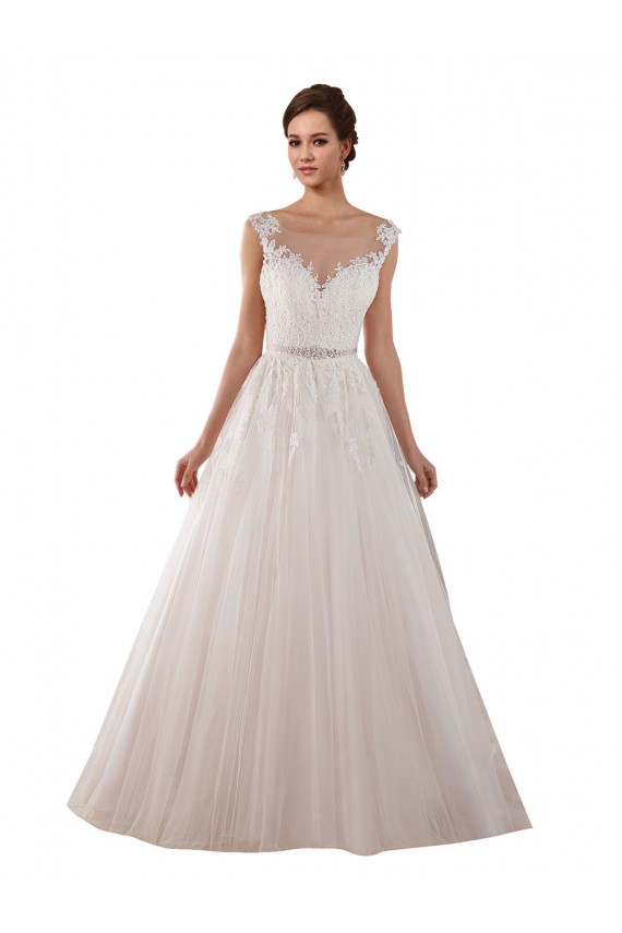 Ivoire Princesse Tulle Dentelle Robes de mariée à Bas Prix