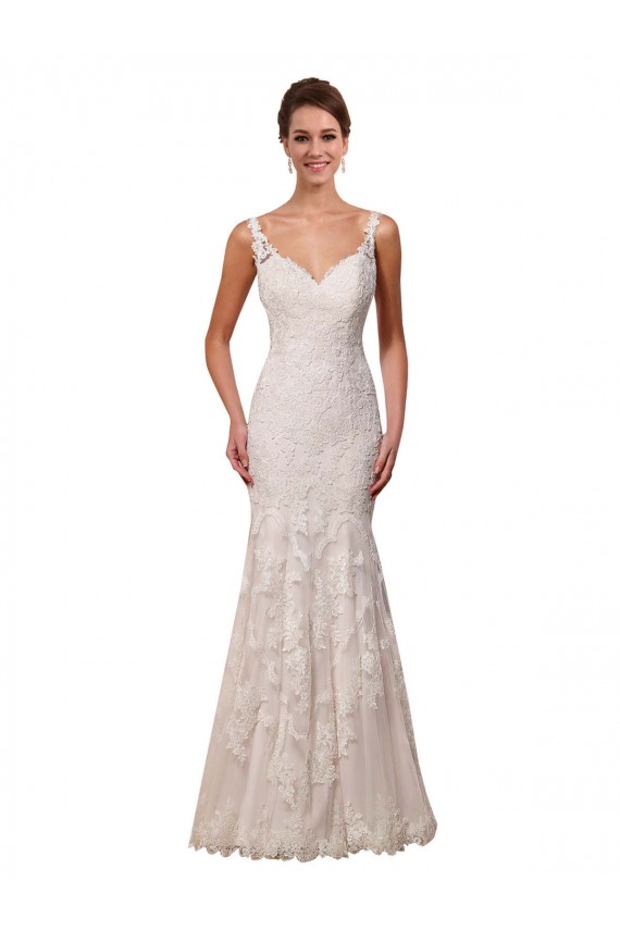 Ivoire Sirène Dentelle Robes de mariée à Bas Prix