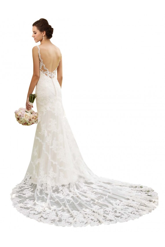 Ivoire Sirène Dentelle Robes de mariée à Bas Prix