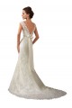 Ivoire Sirène Illusion Tulle Dentelle Robes de mariée à Bas Prix