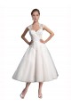 Ivoire Trapèze Tulle Dentelle Plage Robes de mariée à Bas Prix