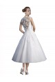 Ivoire Trapèze Tulle Dentelle Plage Robes de mariée à Bas Prix