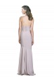 Lilas arctique Sirène Sans bretelle Crêpe Stretch Longue Robes demoiselle d'honneur / Robes de bal à Bas Prix