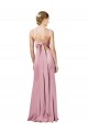 Noir Fourreau Bretelles spaghetti Col Carré Crêpe Stretch Longue Formelles Robes demoiselle d'honneur / Robes de soirée / Robes de bal à Bas Prix