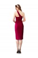 Noir Fourreau Crêpe Stretch Courte Robes demoiselle d'honneur / Robes de soirée / Robes de cocktail à Bas Prix