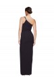 Noir Fourreau Sans bretelle Crêpe Stretch Longue Formelles Robes demoiselle d'honneur / Robes de soirée / Robes de bal à Bas Prix