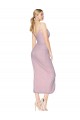 Primevère Sirène Bretelles spaghetti Mousseline Courte Asymétrique Robes demoiselle d'honneur / Robes de bal / Robes de cocktail à Bas Prix