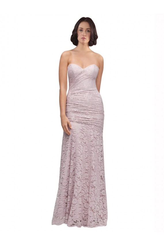 Sirène Dentelle Longue Robes demoiselle d'honneur / Robes de bal à Bas Prix