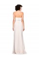Sirène Sans bretelle Crêpe Stretch Longue Robes demoiselle d'honneur / Robes de bal à Bas Prix