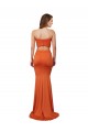 Sirène Sans bretelle Spandex Longue Formelles Robes demoiselle d'honneur / Robes de soirée / Robes de bal à Bas Prix