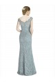 Sirène Épaule Dénudée Dentelle Longue Robes demoiselle d'honneur / Robes de bal à Bas Prix