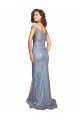 Sirène Épaule Dénudée Paillette Longue Formelles Robes demoiselle d'honneur / Robes de soirée / Robes de bal à Bas Prix