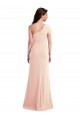 Trompette Crêpe Stretch Longue Formelles Robes demoiselle d'honneur / Robes de soirée / Robes de bal à Bas Prix