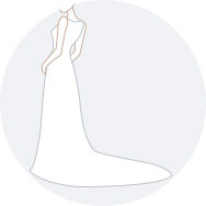 Traîne cathédrale Robes de mariée à Bas Prix