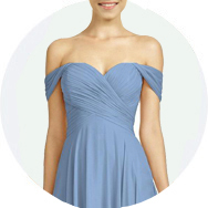 Mancherons Robes demoiselle d'honneur à Bas Prix